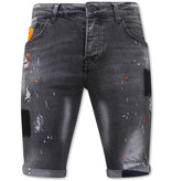 Local Fanatic Slim Fit Marinblå Shorts Herr - 1034-SH - Gra