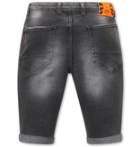 Local Fanatic Slim Fit Marinblå Shorts Herr - 1034-SH - Gra