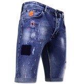Local Fanatic Skinny Herrkläder Shorts - 1008-SH - Bla Local Fanatic Skinny Herrkläder Shorts - 1008-SH - Bla