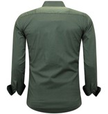 Gentile Bellini Skjorta Herr Slim Fit - Grön Gentile Bellini Skjorta Herr Slim Fit - Grön