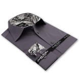 Gentile Bellini Skjorta Herr Slim Fit - Grå Gentile Bellini Skjorta Herr Slim Fit - Grå