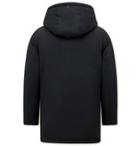 Enos Varm Parkas Herr Svart