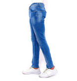 True Rise Slitna Jeans Online Slim Fit - DC-038 - Bla