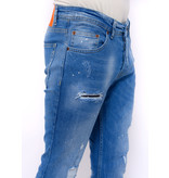 True Rise Slitna Jeans Online Slim Fit - DC-038 - Bla