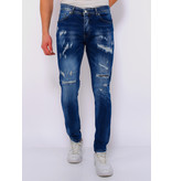 True Rise Slim Fit Jeans Stretch Herr - DC-047 - Bla True Rise Slim Fit Jeans Stretch Herr - DC-047 - Bla