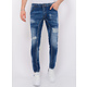 Destroyed Jeans HerrStonewashed Slim Fit -1083 - Bla