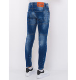 Local Fanatic Destroyed Jeans HerrStonewashed Slim Fit -1083 - Bla