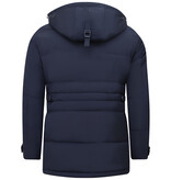 Enos Lång Täckjacka Herr Blå Enos Lång Täckjacka Herr Blå