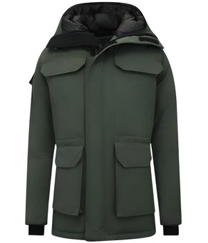 Matogla Quiltad Jacka Herr Grön