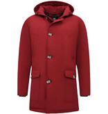 Enos Winter Jackets For Men Röd