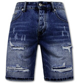 Enos Slim Fit Short Pants Herr  Denim Short - Blå