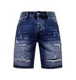 Enos Slim Fit Short Pants Herr  Denim Short - Blå