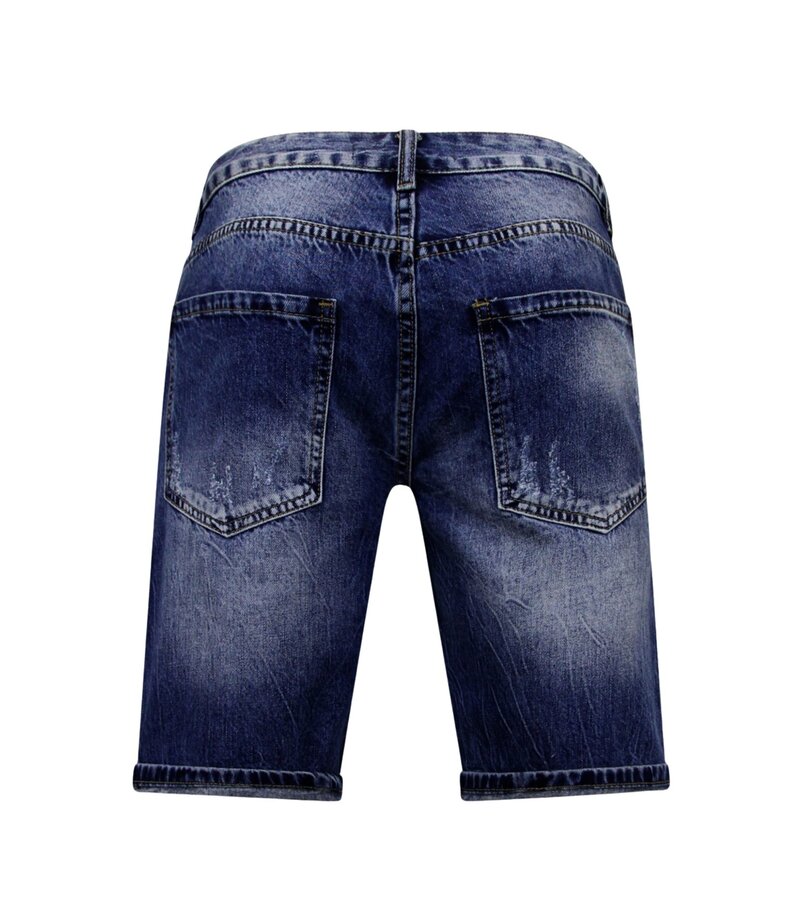 Enos Slim Fit Short Pants Herr  Denim Short - Blå