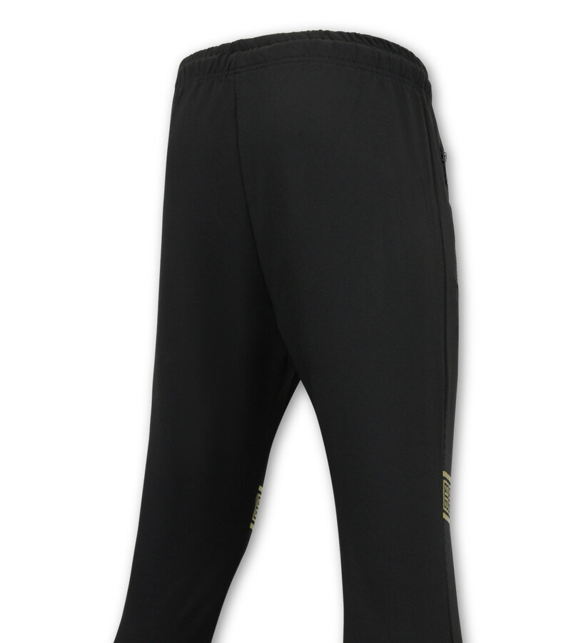 TopStar Slim Fit Joggingsuit Herr Design Guld - Svart