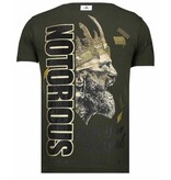 Local Fanatic Notorious King Conor T-shirt - Grön Local Fanatic Notorious King Conor T-shirt - Grön