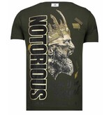 Local Fanatic Notorious King Conor T-shirt - Grön