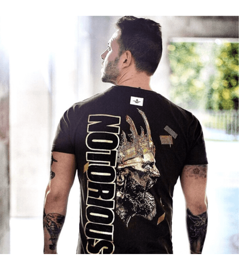 Local Fanatic Notorious King Conor T-shirt - Svart