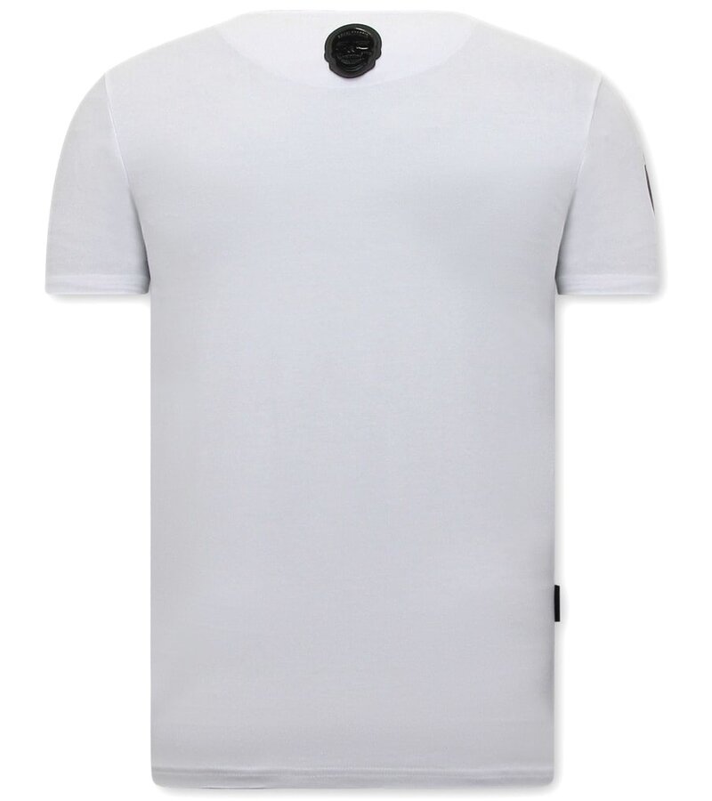 Local Fanatic The Notorious Conor Print Shirt Herr UFC - Vit