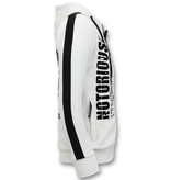 Local Fanatic Exklusiv joggingdräkt för män Conor Notorious Sport Set - Vit Local Fanatic Exklusiv joggingdräkt för män Conor Notorious Sport Set - Vit