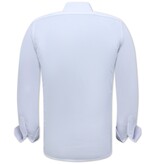 Gentile Bellini Oxfordskjorta Herr Enfärgade - 3125 - Vit Gentile Bellini Oxfordskjorta Herr Enfärgade - 3125 - Vit
