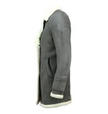 Frilivin Skinnjacka med päls -  Lammy Coat Herr -  Grå Frilivin Skinnjacka med päls -  Lammy Coat Herr -  Grå