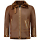 Shearling Jacka Dam - Kort vinterkappa - Brun
