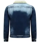 Wareen W Jeansjacka med päls - Trucker Jacke - Blå Wareen W Jeansjacka med päls - Trucker Jacke - Blå
