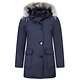 Vinterjackor Varma - Wooly Jackor Lang Damer - 	5692A-B - Blå
