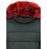 Enos Jacka Med Fuskpälskrage - Herr Tjocka Vinterjackor  - 7166R - Svart Enos Jacka Med Fuskpälskrage - Herr Tjocka Vinterjackor  - 7166R - Svart