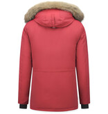 Matogla Man Expedition Parka - Vinterjackor Mode Herr - 7503R - Röd