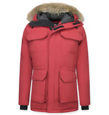 Matogla Man Expedition Parka - Vinterjackor Mode Herr - 7503R - Röd