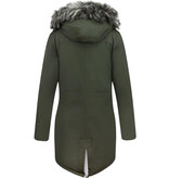 Gentile Bellini Parkas Vinterjackor Damer - Finaste Vinterjackan - LC2728G - Grön