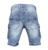 Local Fanatic Korta Jeans Herr - Jeansshorts med fickor -1088 - Blå Local Fanatic Korta Jeans Herr - Jeansshorts med fickor -1088 - Blå