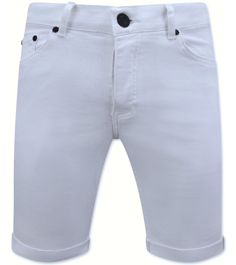 Local Fanatic Vita Shorts Herr Stretch - Kort Denim Herr