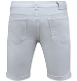 Local Fanatic Vita Shorts Herr Stretch - Kort Denim Herr