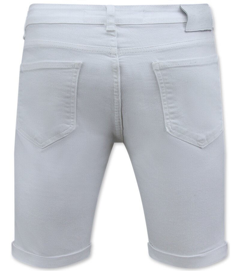 Local Fanatic Vita Shorts Herr Stretch - Kort Denim Herr