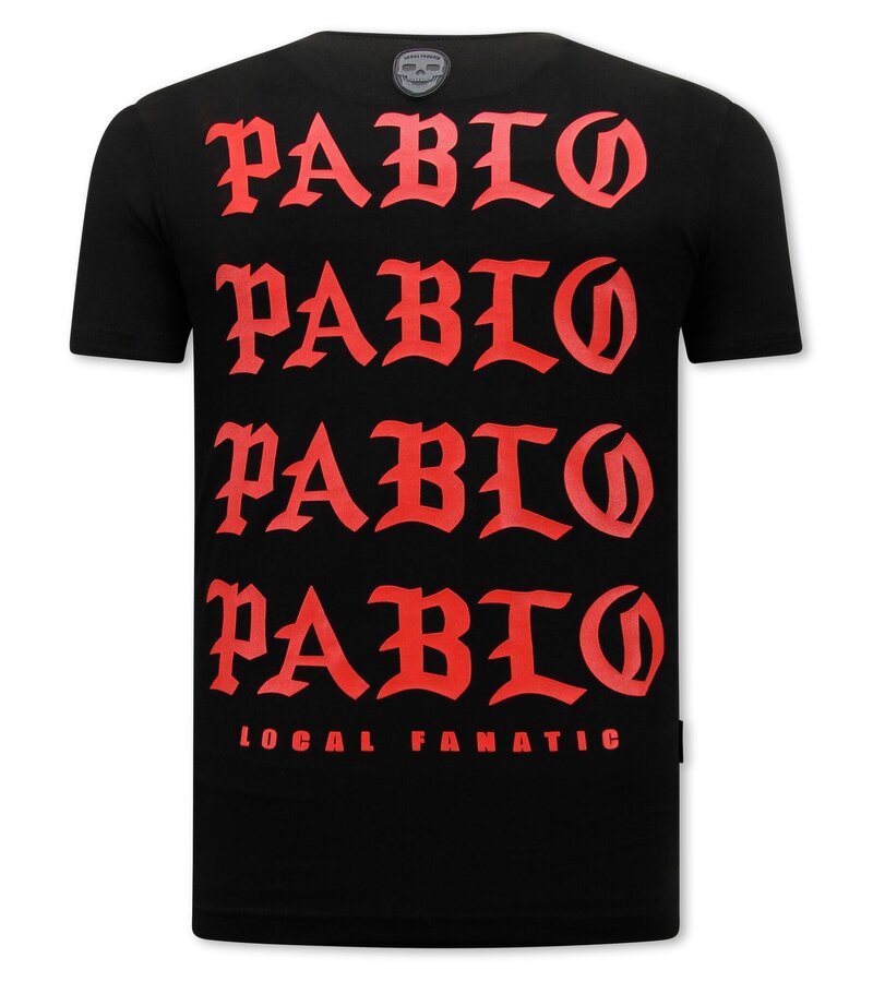 Local Fanatic I Feel Like Pablo T-shirt Herr - Svart
