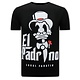 EL Padrino Print T-shirt Herr - Svart
