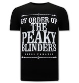 Local Fanatic Peaky Blinders T-shirt Herr - Svart Local Fanatic Peaky Blinders T-shirt Herr - Svart