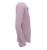 Gentile Bellini Långärmade skjortor för män - Slät blus med smal passform - Rosa