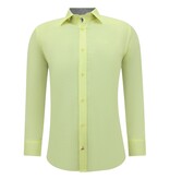 Gentile Bellini Neat Stylish Skjorta - Slim Fit  Passform Blus Stretch - Gul Gentile Bellini Neat Stylish Skjorta - Slim Fit  Passform Blus Stretch - Gul