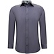 Neat Business Effe Skjortor - Blus med slim fit och stretch - Grå