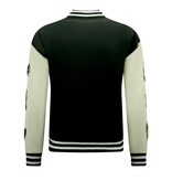 Enos Letterman Jacka Herrar Oversized - 8633 - Svart