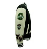 Enos Letterman Jacka Herrar Oversized - 8633 - Svart
