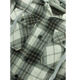 Enos Lumberjacka med Teddy Wool Hood -7091- Svart Enos Lumberjacka med Teddy Wool Hood -7091- Svart
