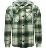 Enos Lumberjacket herr med huva -7091- Grön Enos Lumberjacket herr med huva -7091- Grön