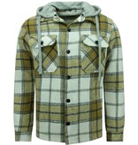 Enos Lumberjackjacka för herrar med huva -7091- Brun Enos Lumberjackjacka för herrar med huva -7091- Brun