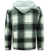 Enos Lumberjacka med huva för män -7969 - Svart Enos Lumberjacka med huva för män -7969 - Svart