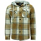 Lumber Jacket med huva för herrar -7969 - Brun