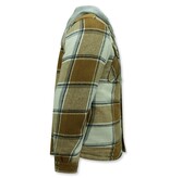 Enos Lumber Jacket med huva för herrar -7969 - Brun